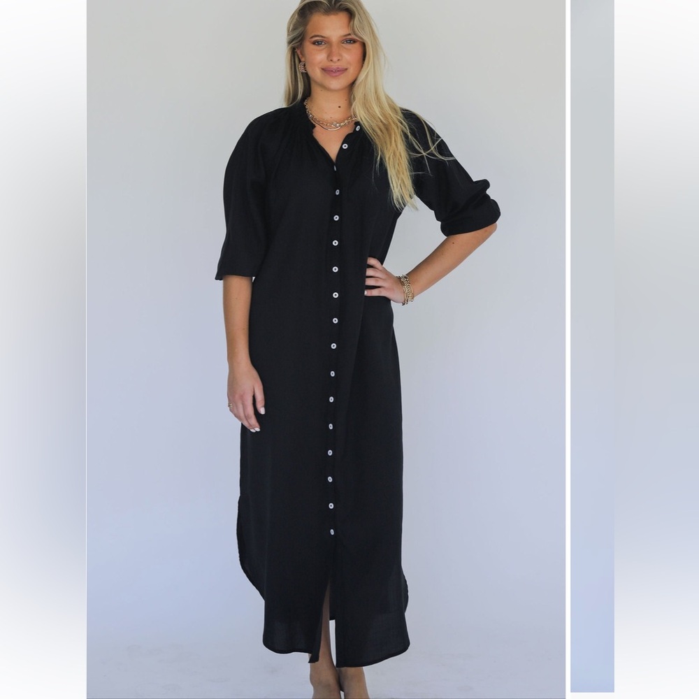 Tess Collection | Sophie Dress in Black | Size XL